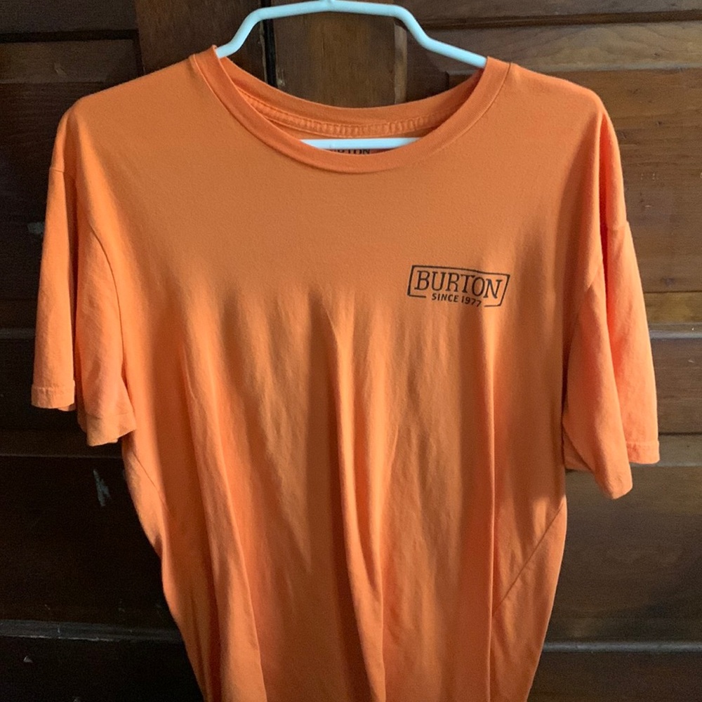 Orange Burton T shirt